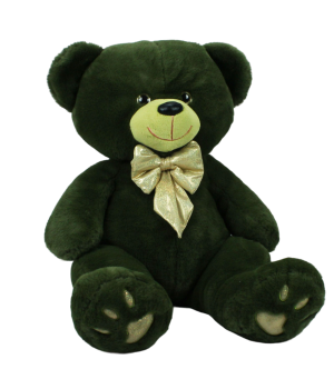 М’яка іграшка ведмедик Teddy Gold green, 57 см.