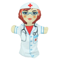 Лялька на руку Лікар