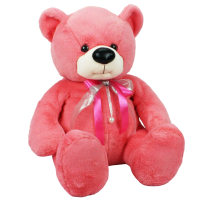 М’яка іграшка ведмедик Teddy Luxury pink, 73 см.